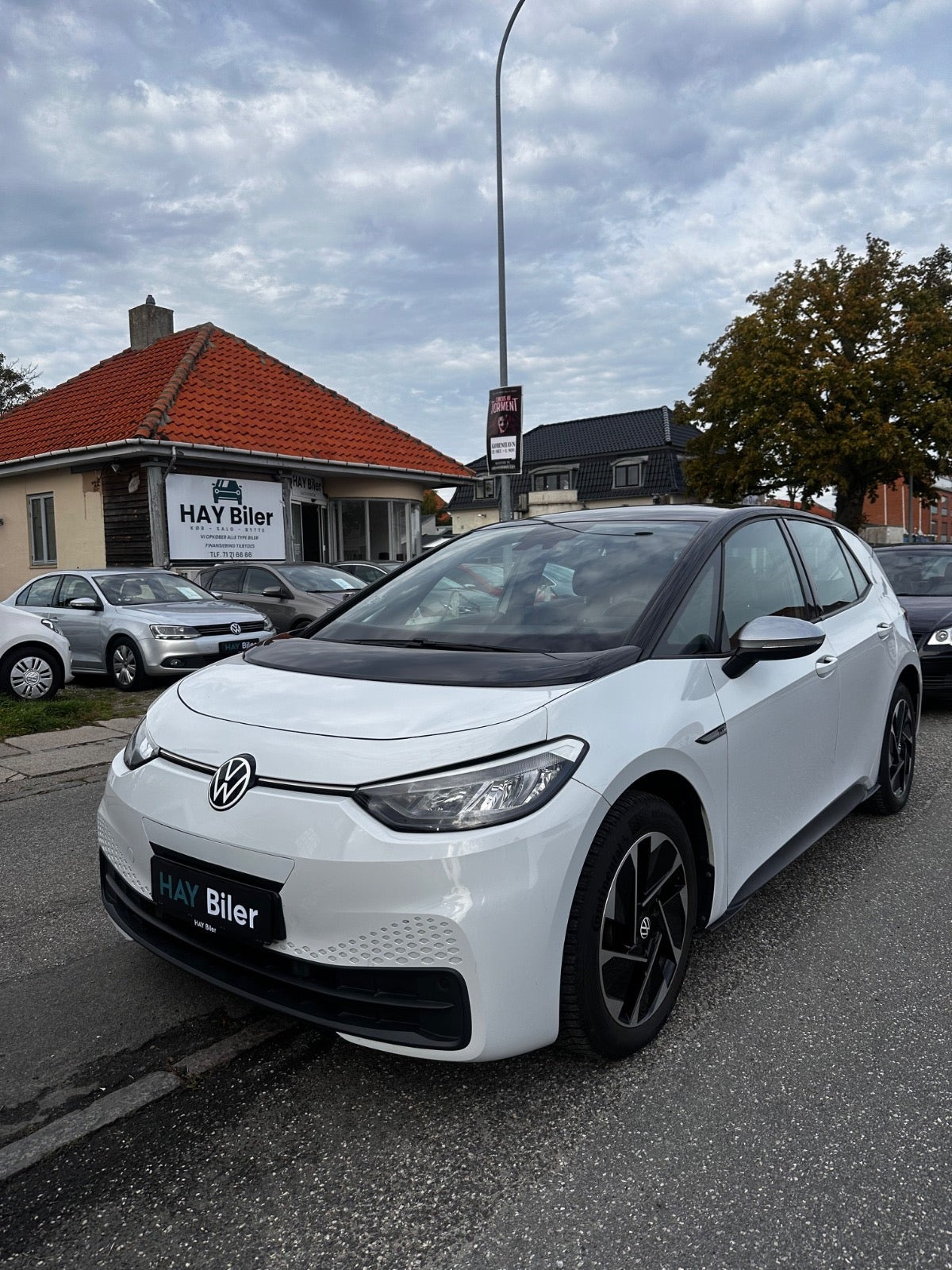 Hvid VW ID.3 fra 2020