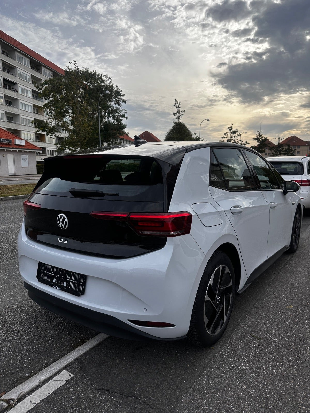 Hvid VW ID.3 fra 2020
