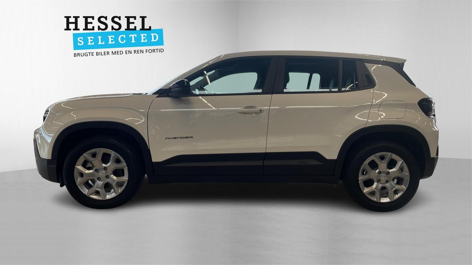 Hvid Jeep Avenger fra 2025