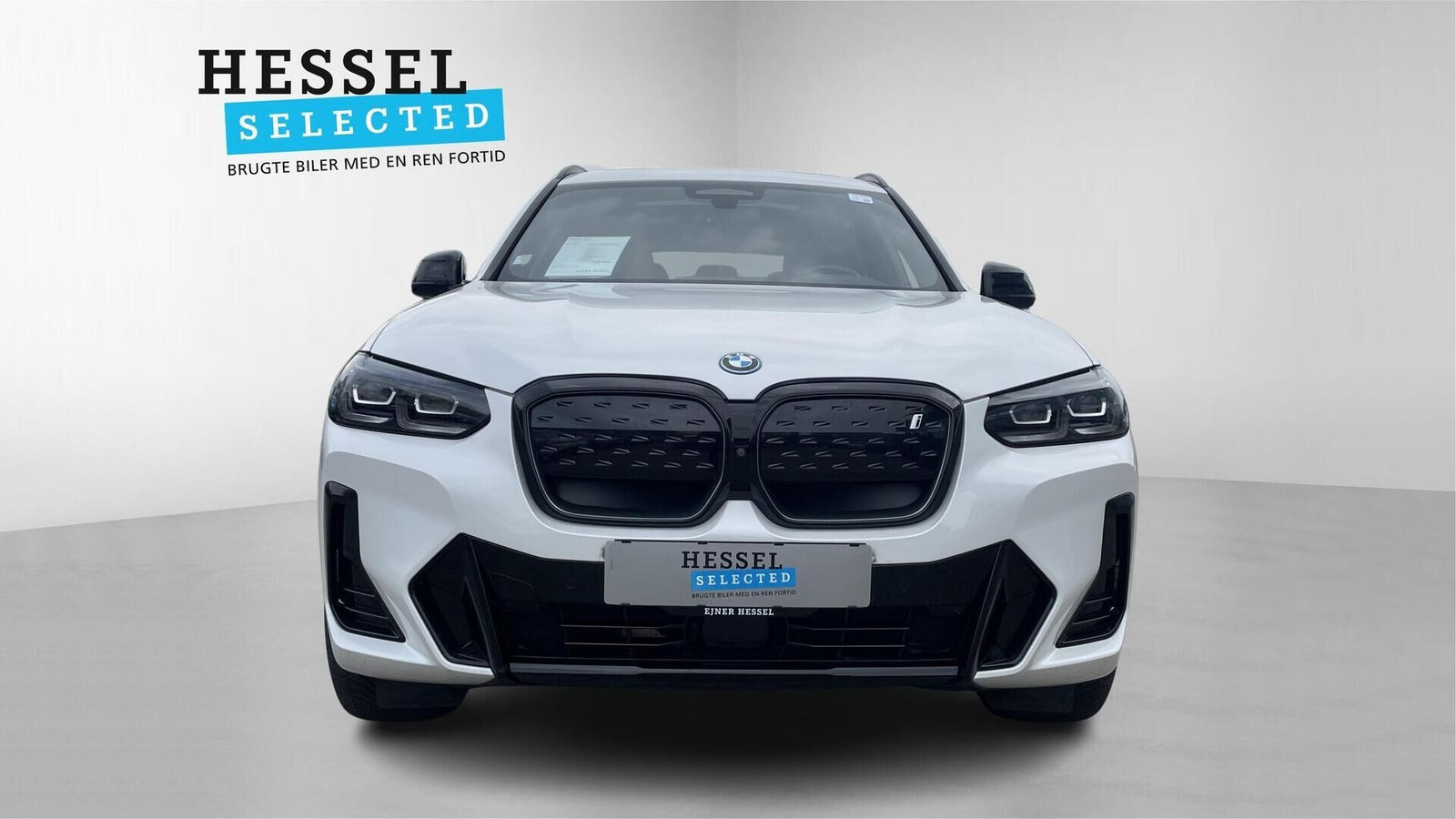 Hvid BMW iX3 fra 2022