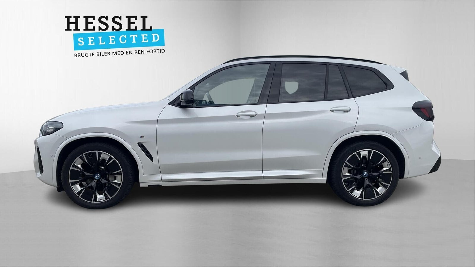 Hvid BMW iX3 fra 2022