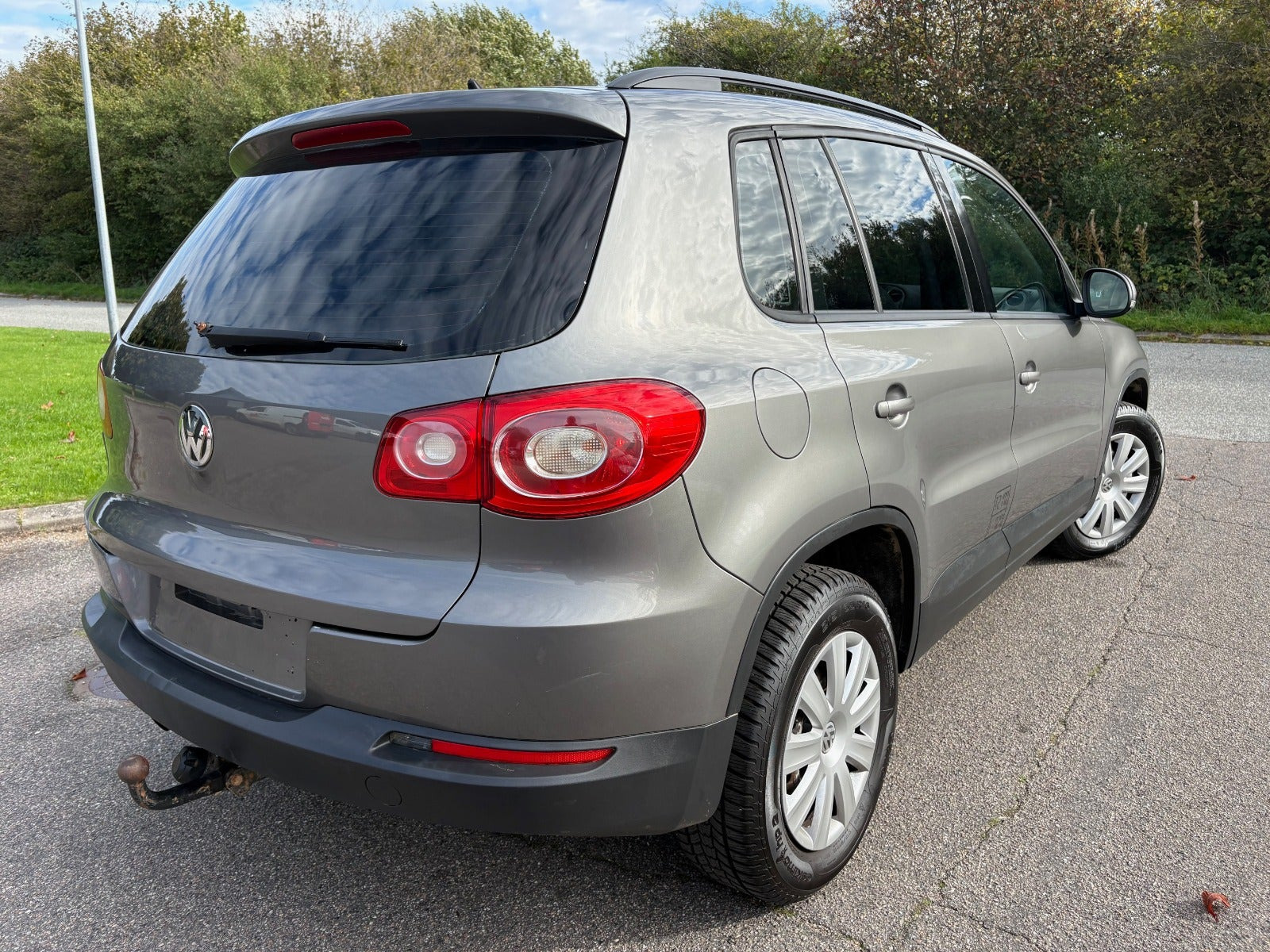 Sort VW Tiguan fra 2009