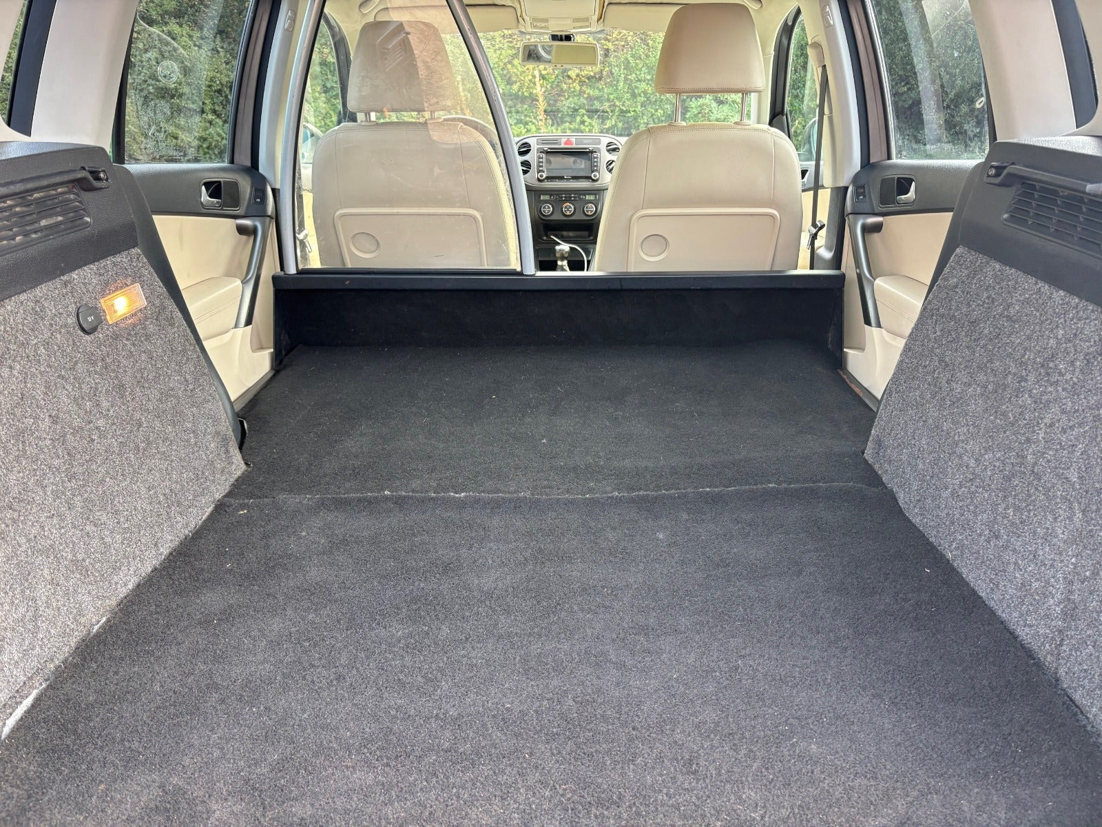 Sort VW Tiguan fra 2009