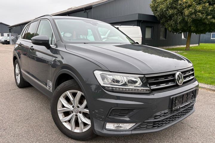 Sort VW Tiguan fra 2017