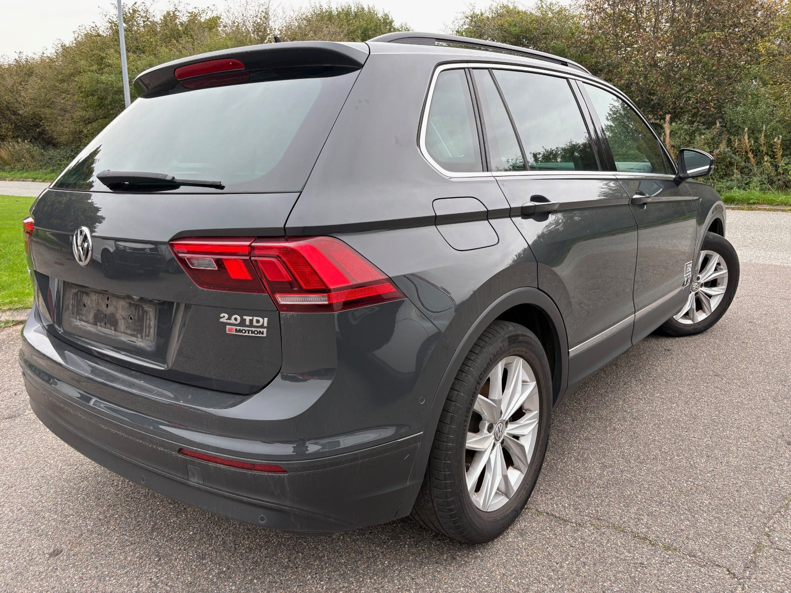 Sort VW Tiguan fra 2017