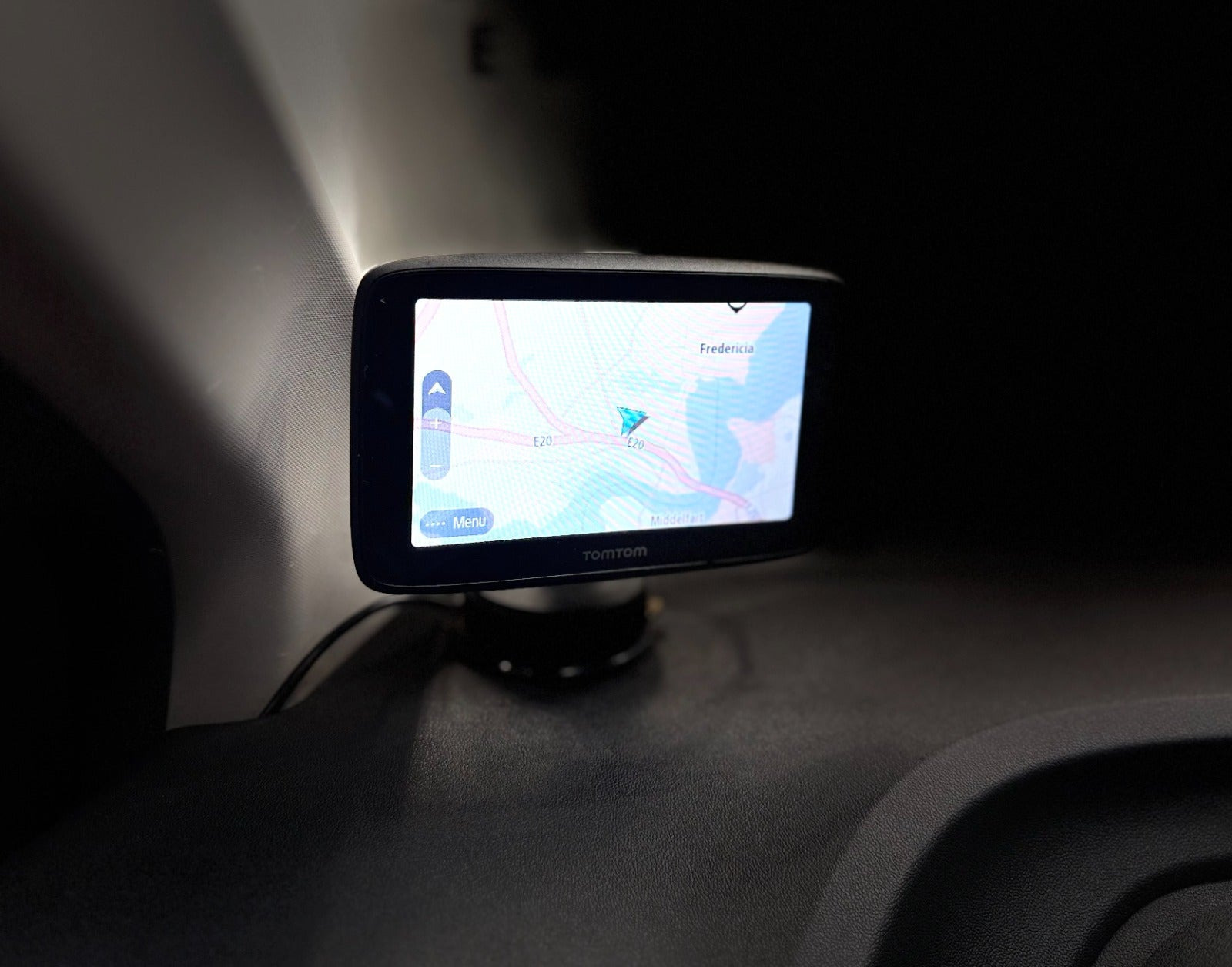 Rød Toyota Aygo fra 2017
