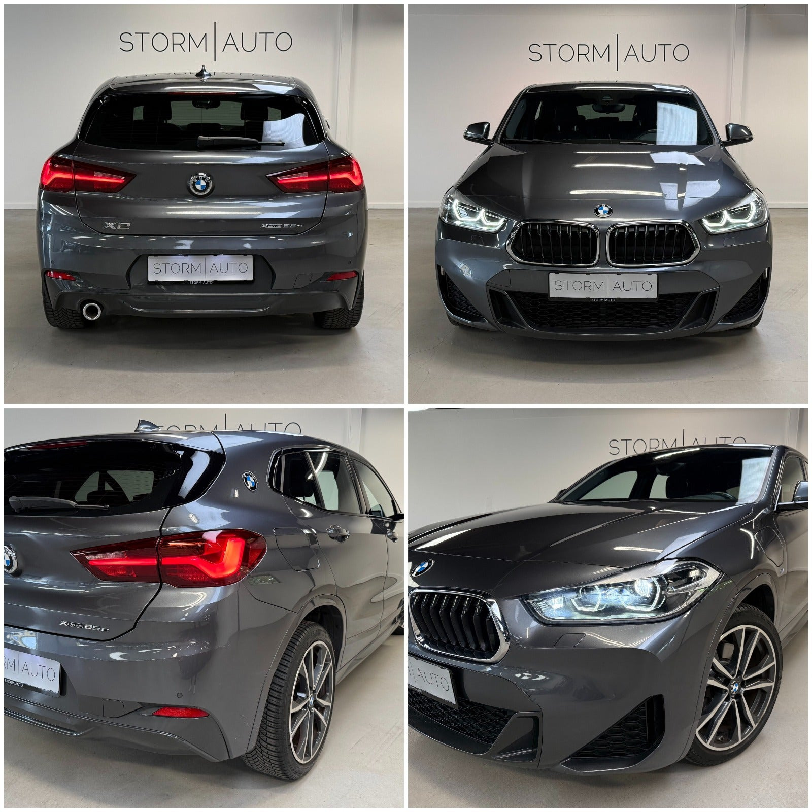 Grå BMW X2 fra 2021