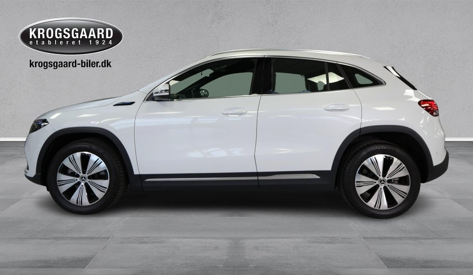 Hvid Mercedes EQA250 fra 2022