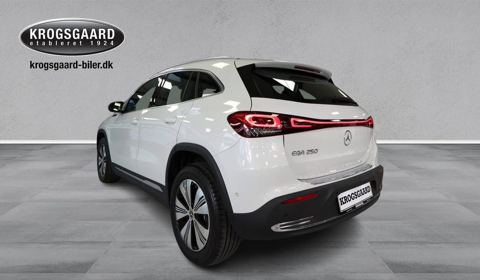 Hvid Mercedes EQA250 fra 2022