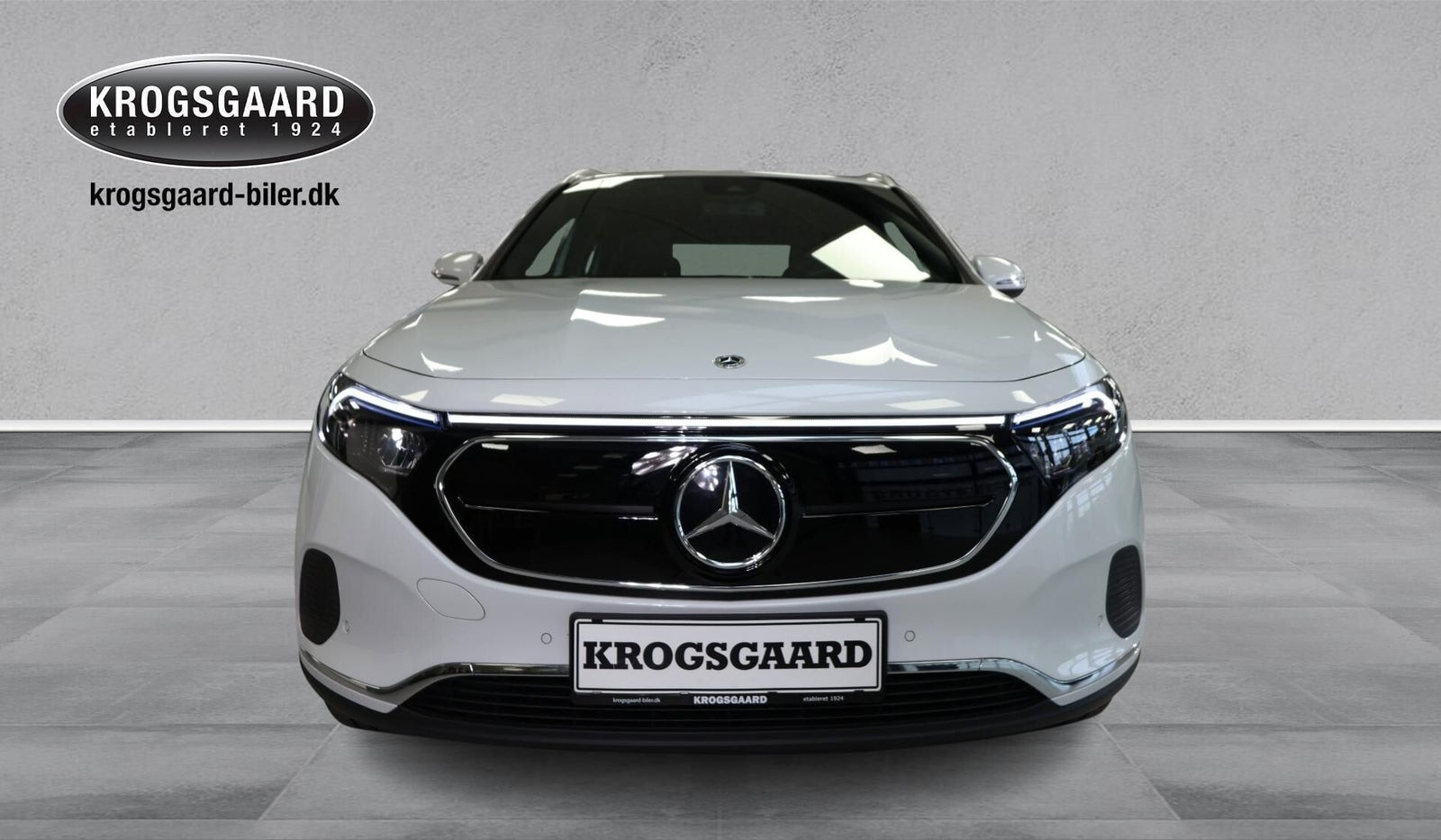 Hvid Mercedes EQA250 fra 2022