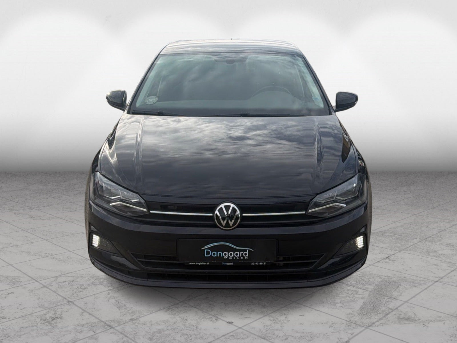 Sort VW Polo fra 2021