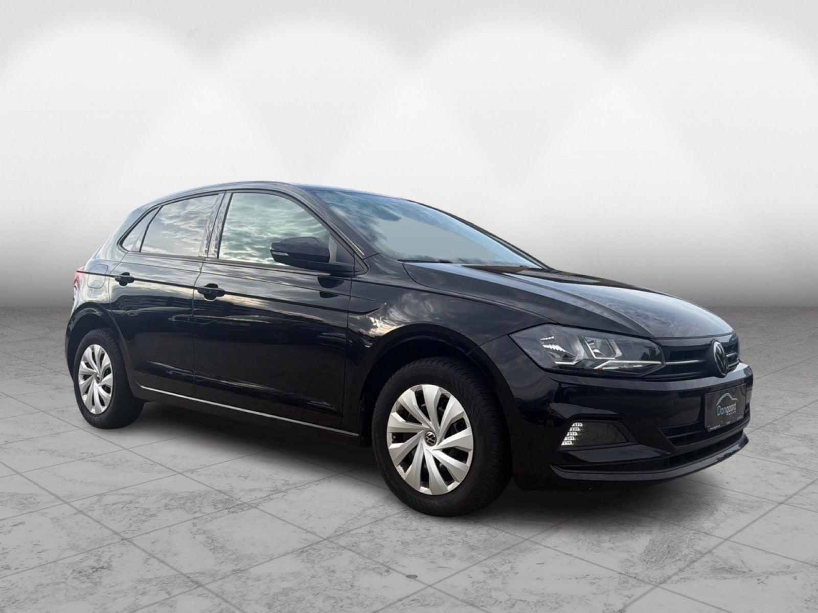 Sort VW Polo fra 2021