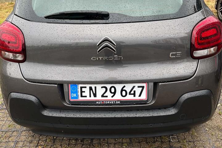 Grå Citroën C3 fra 2018