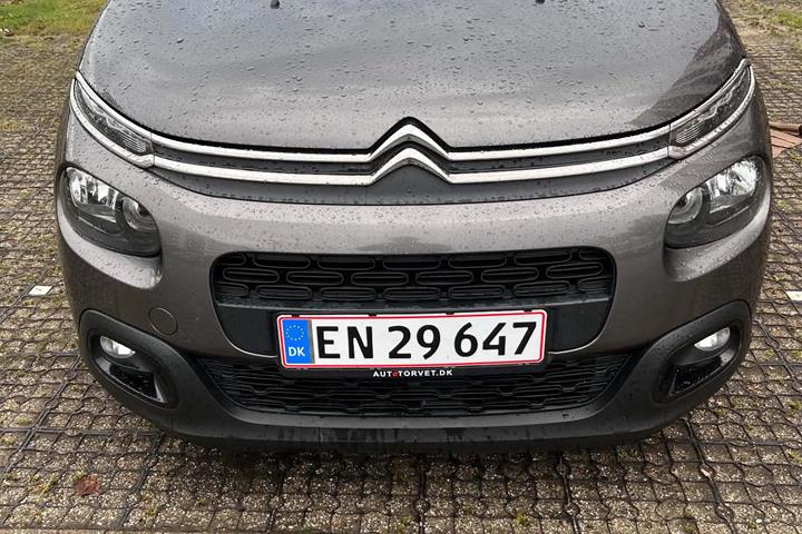 Grå Citroën C3 fra 2018