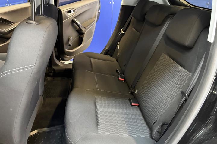 Sort Peugeot 208 fra 2019
