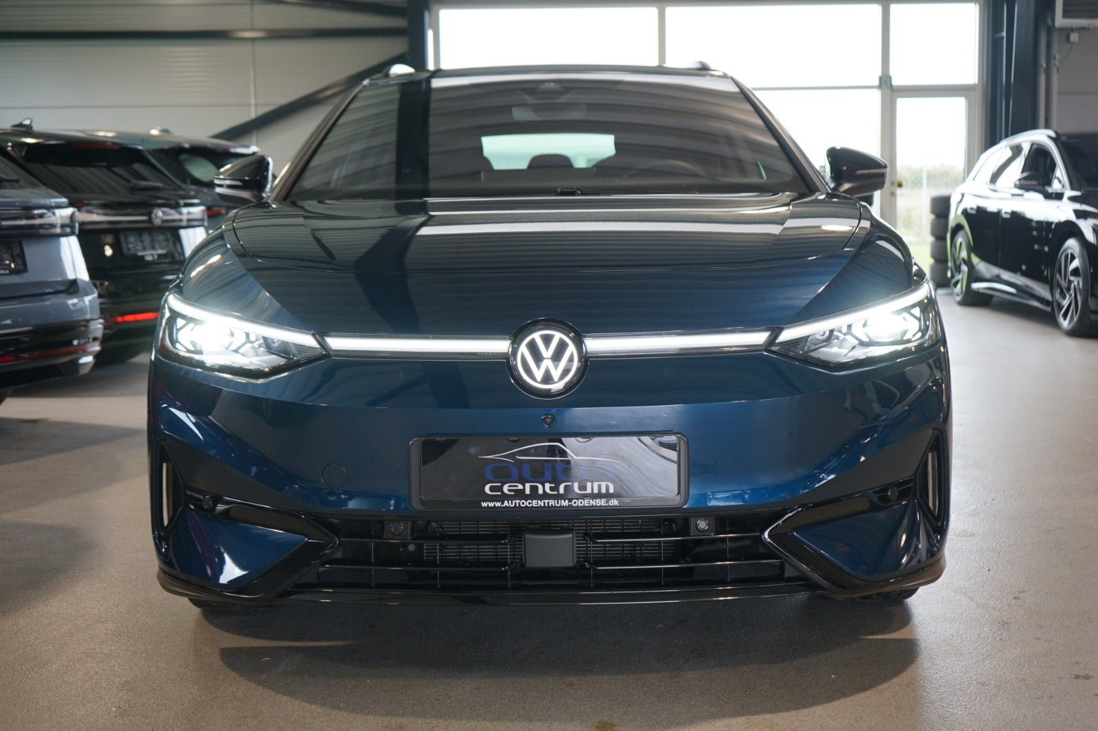Blå VW ID.7 fra 2026