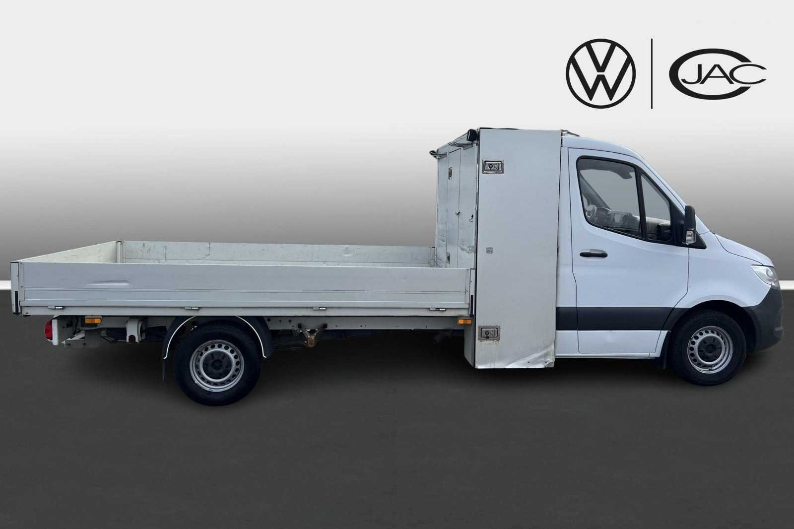 Hvid Mercedes Sprinter 316 fra 2018