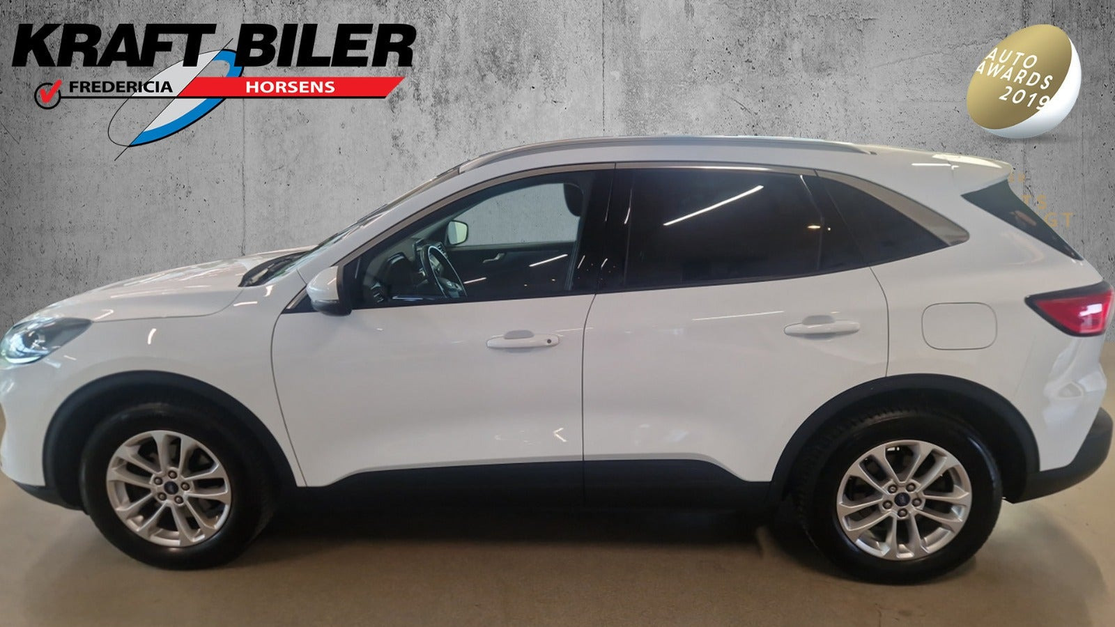 Hvid Ford Kuga fra 2022