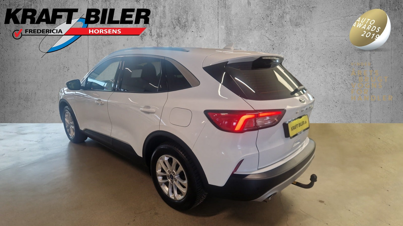 Hvid Ford Kuga fra 2022