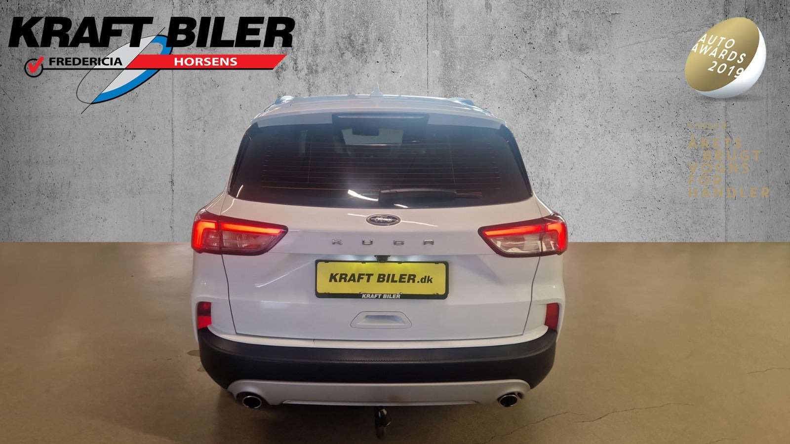 Hvid Ford Kuga fra 2022