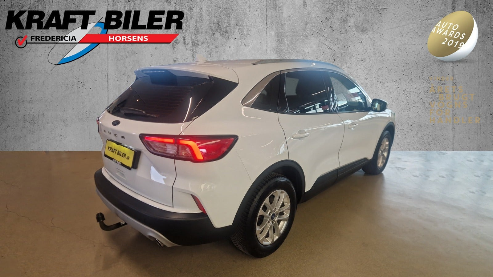 Hvid Ford Kuga fra 2022