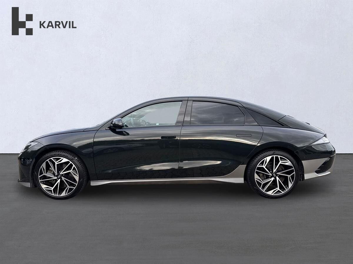 Grøn Hyundai Ioniq 6 fra 2024