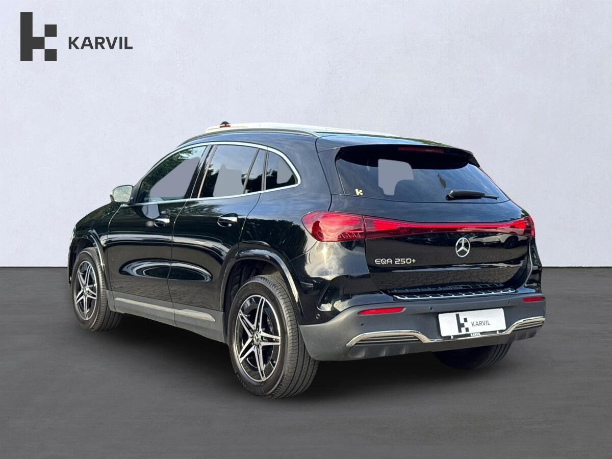 Sort Mercedes EQA250+ fra 2024