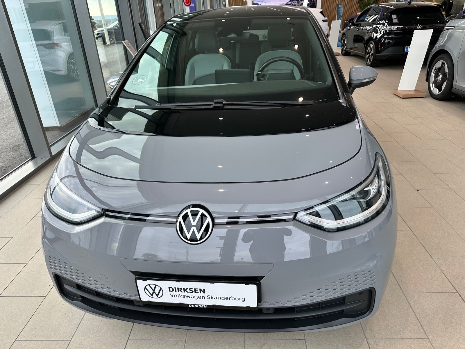 Grå VW ID.3 fra 2021