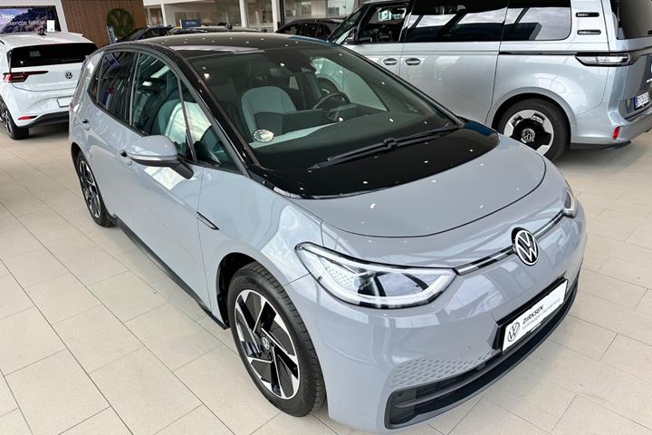 Grå VW ID.3 fra 2021