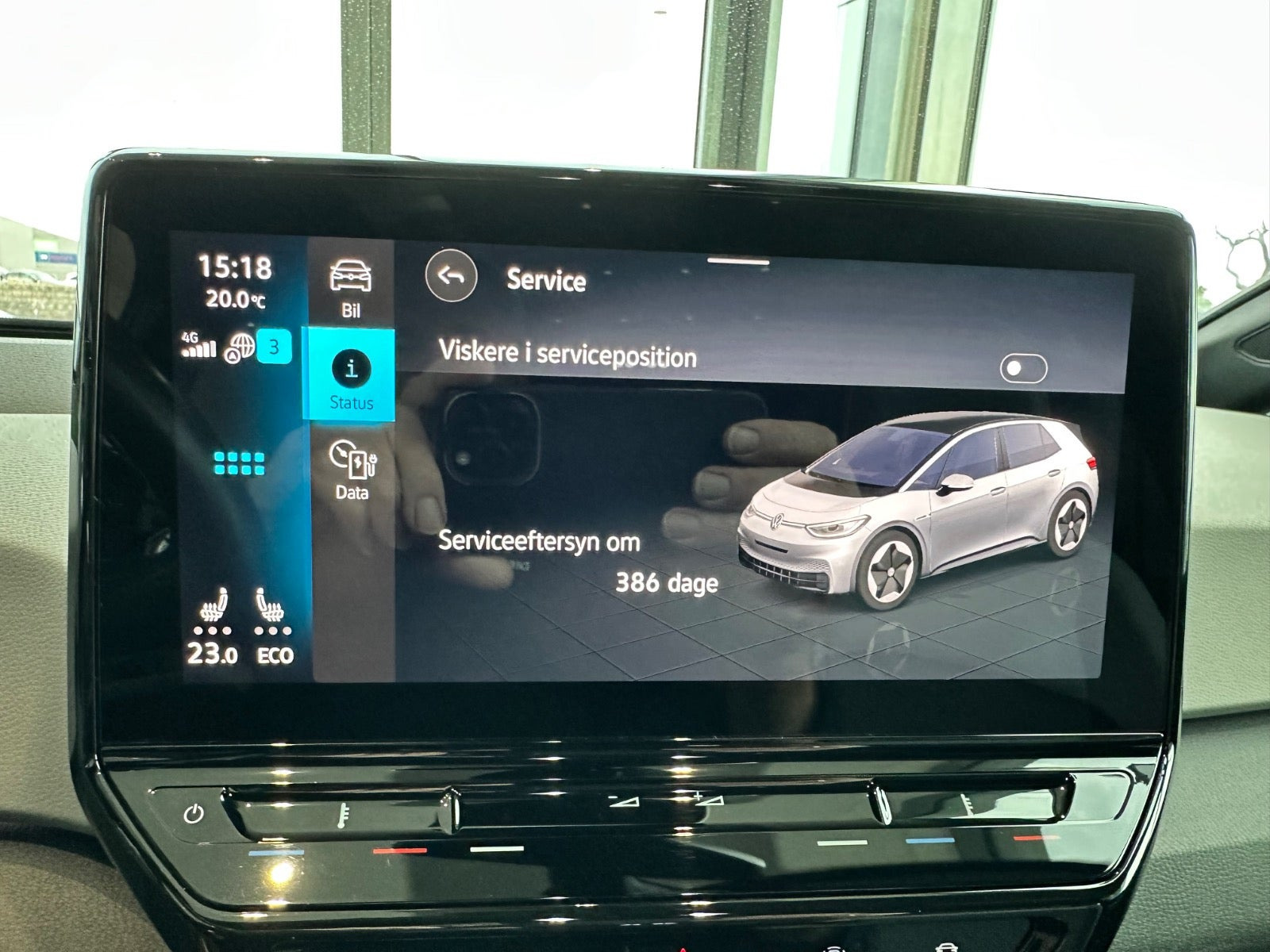 Grå VW ID.3 fra 2021