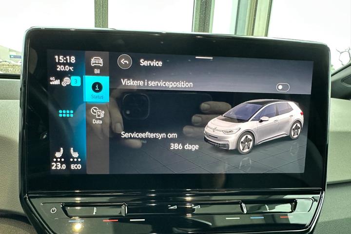 Grå VW ID.3 fra 2021