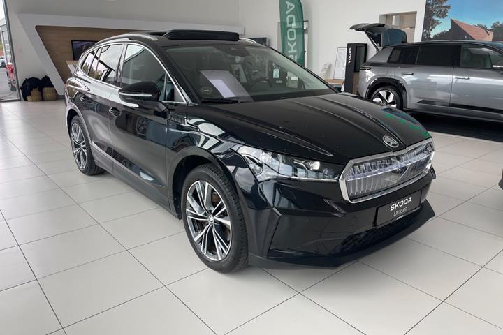 Sort Skoda Enyaq fra 2023
