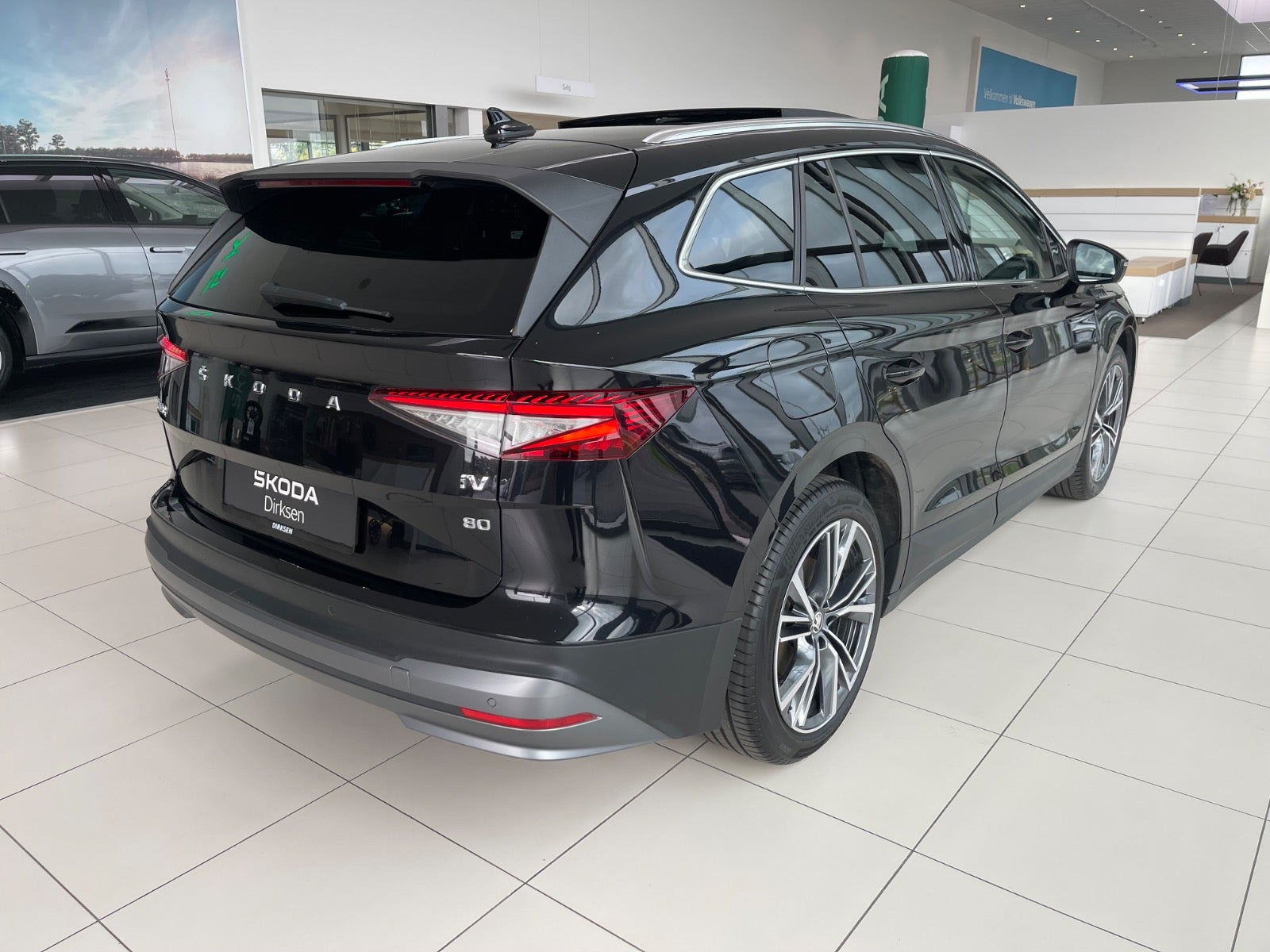 Sort Skoda Enyaq fra 2023