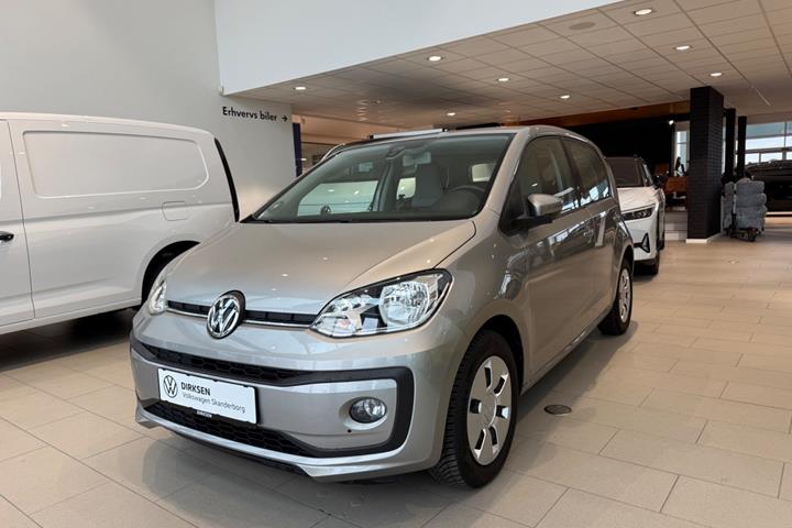 Sølv VW UP! fra 2019