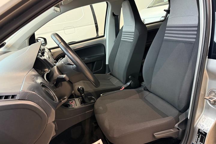 Sølv VW UP! fra 2019