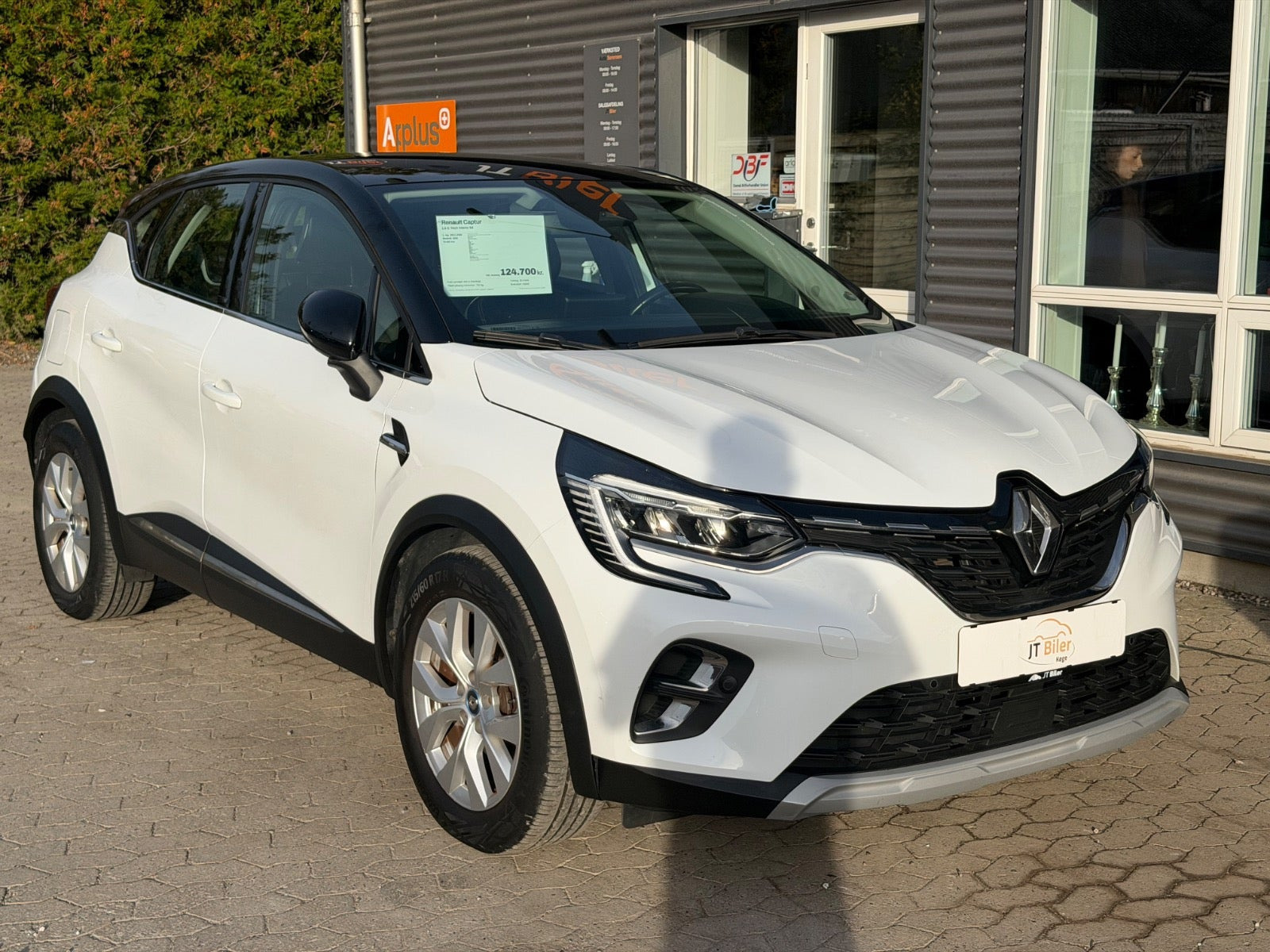 Hvid Renault Captur fra 2020