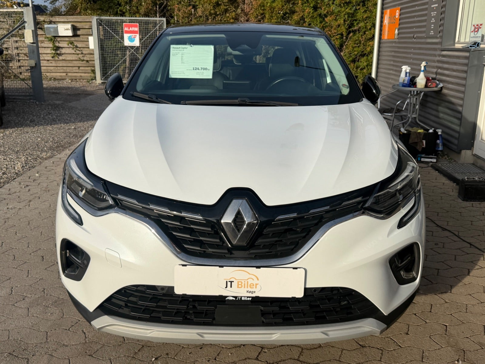 Hvid Renault Captur fra 2020