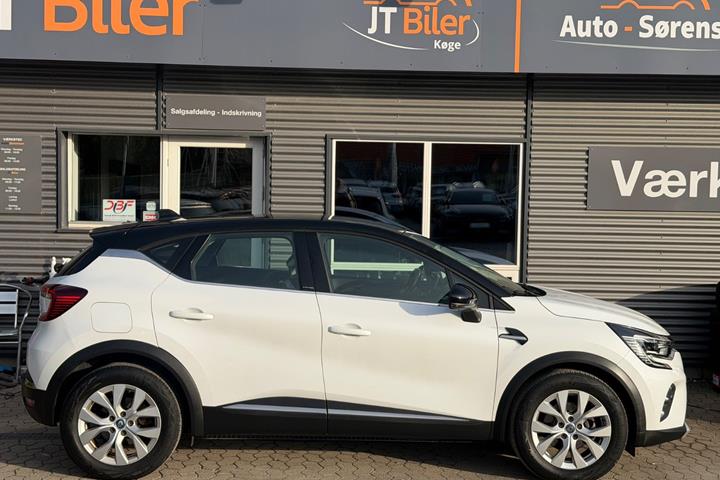 Hvid Renault Captur fra 2020