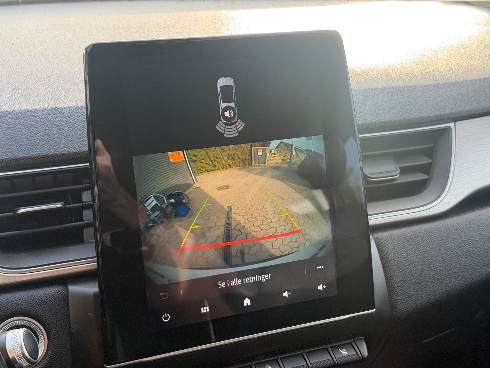 Hvid Renault Captur fra 2020