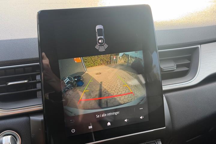 Hvid Renault Captur fra 2020