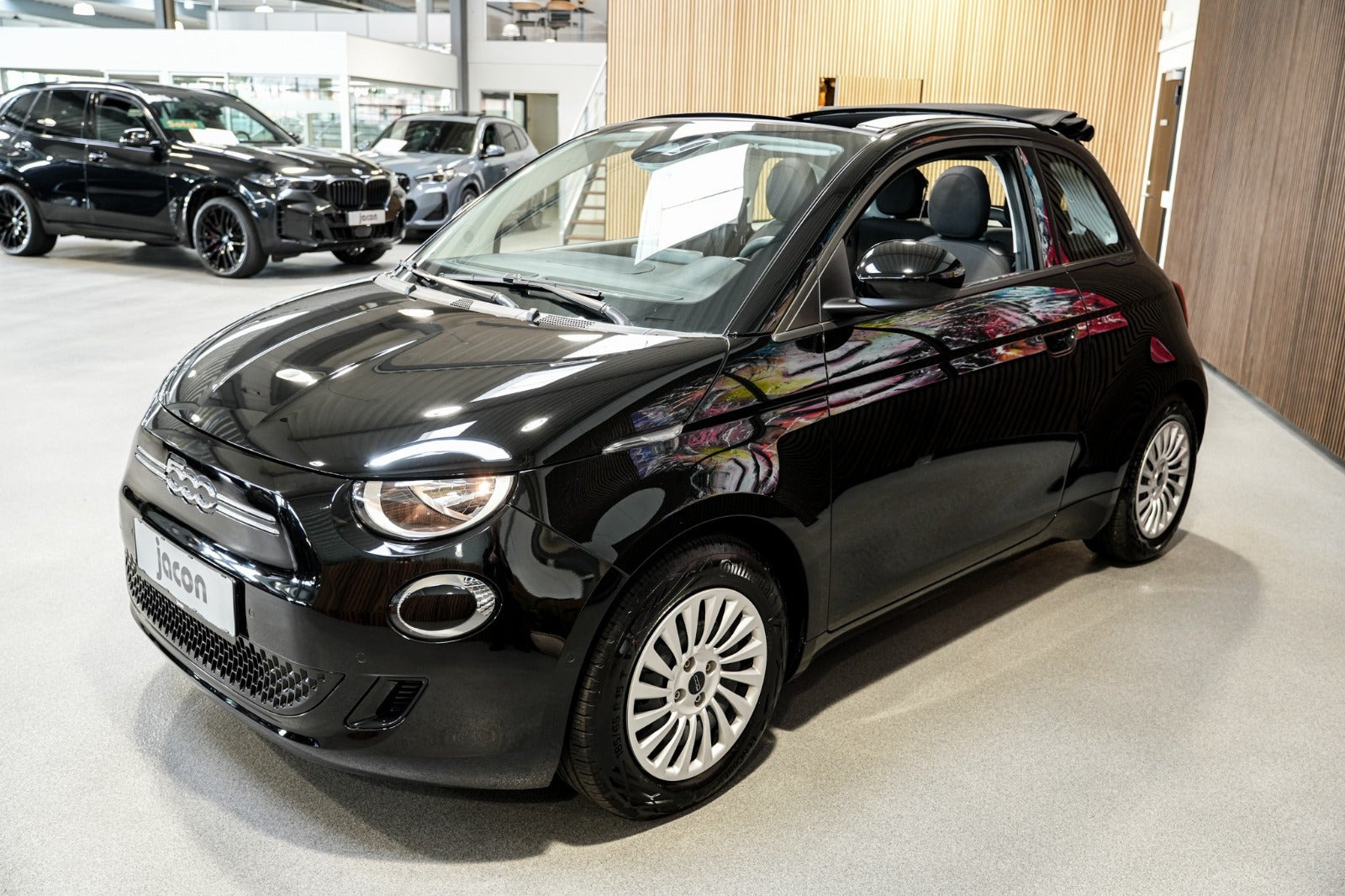 Sort Fiat 500e fra 2023