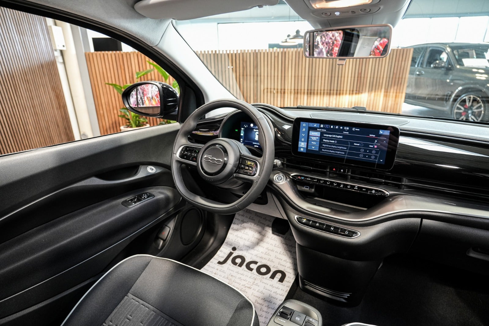 Sort Fiat 500e fra 2023