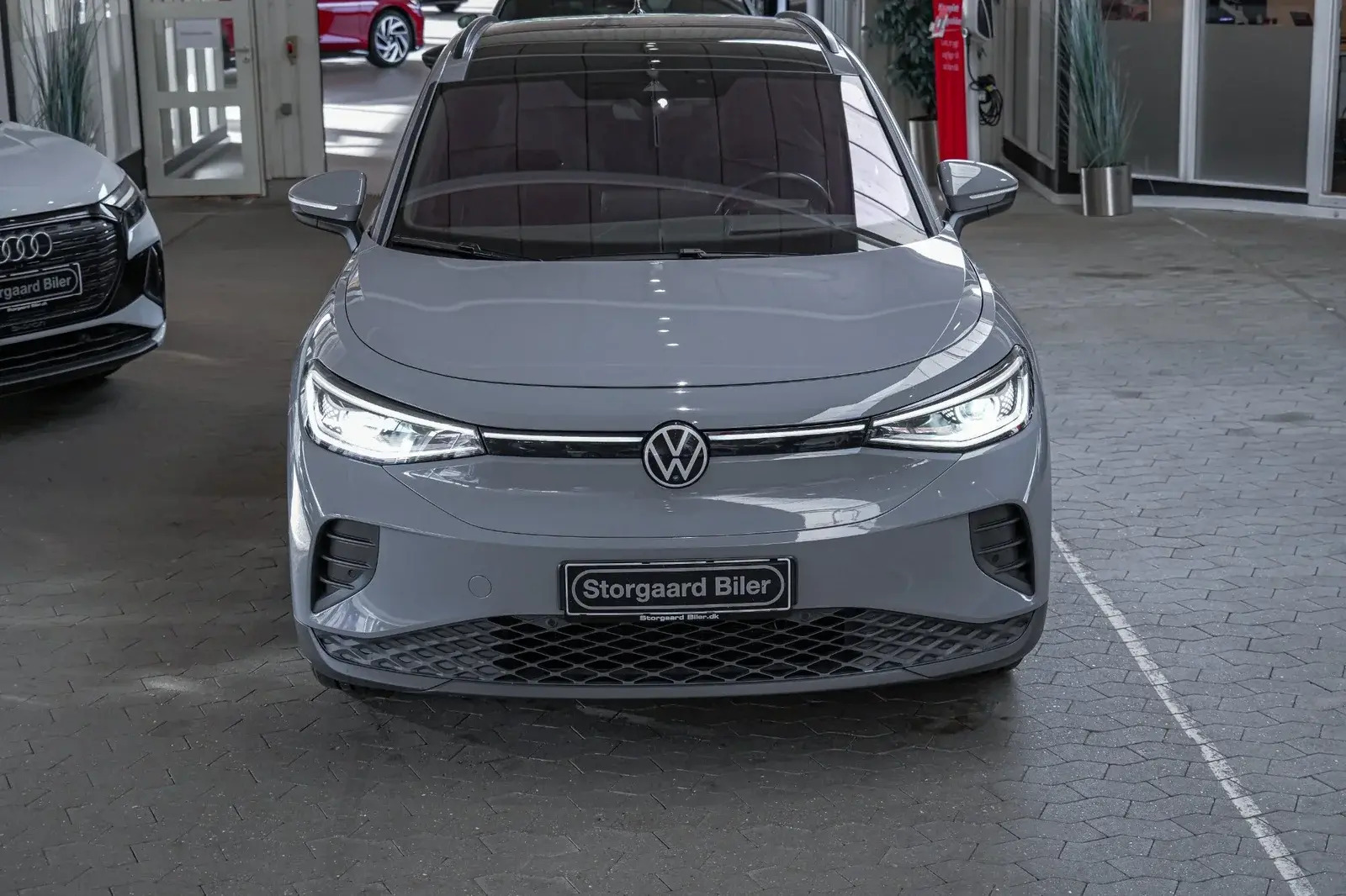 Grå VW ID.4 fra 2023