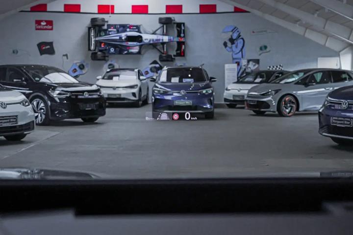 Grå VW ID.4 fra 2023