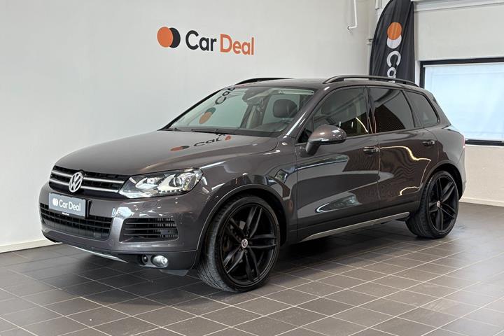 Brun VW Touareg fra 2012