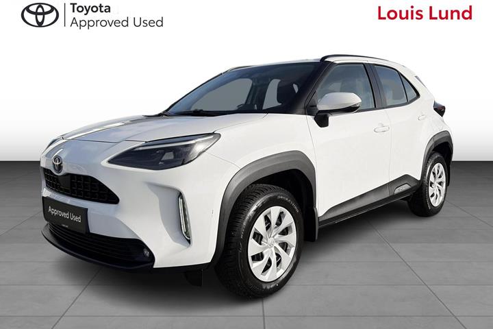 Hvid Toyota Yaris Cross fra 2023