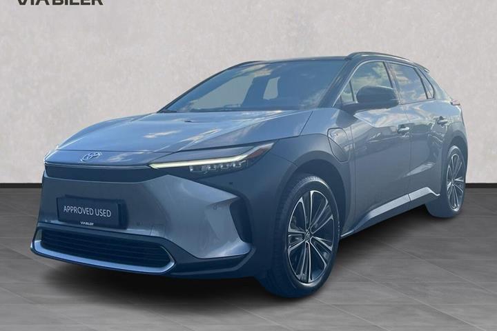 Grå Toyota BZ4X fra 2025