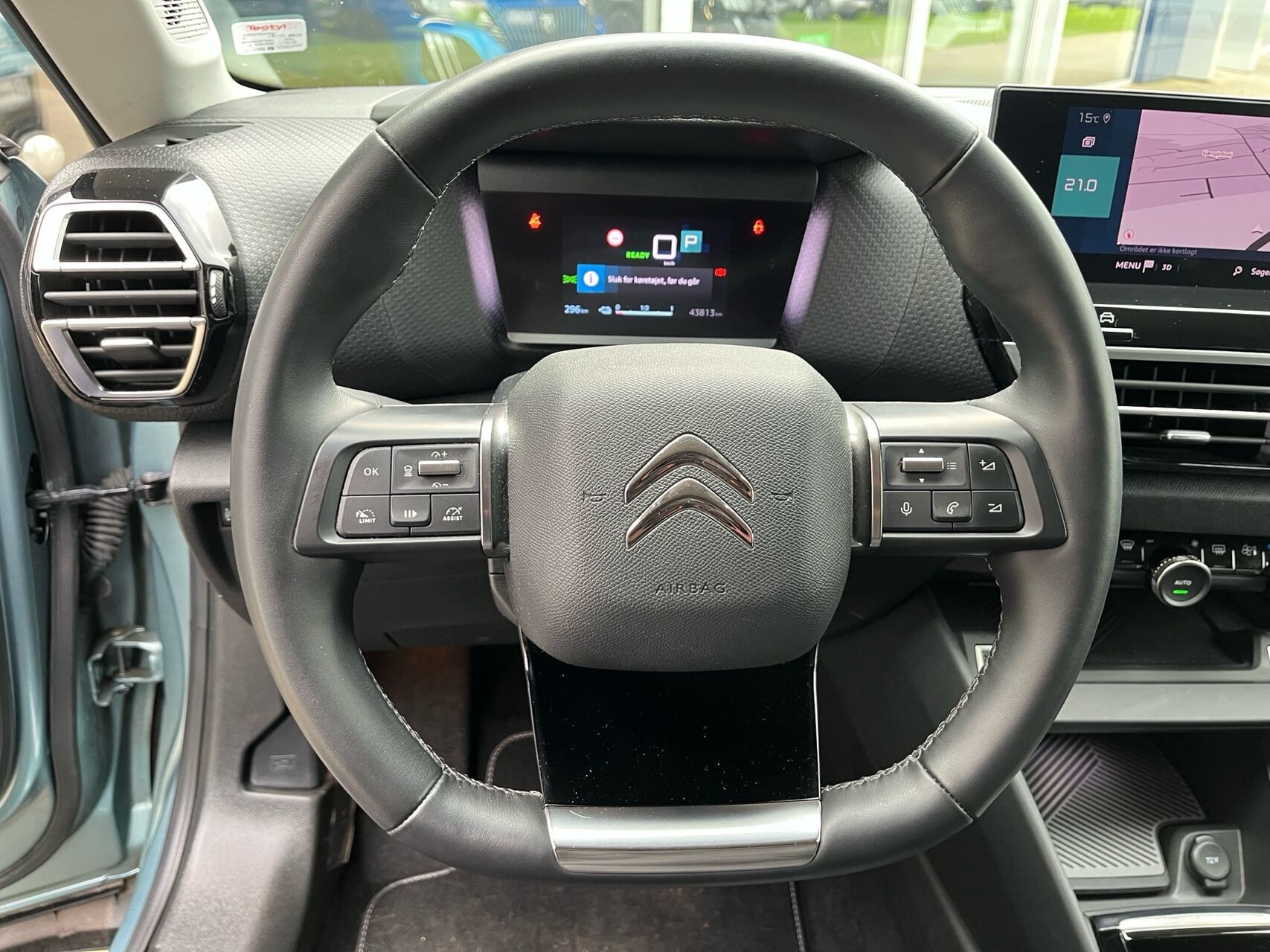 Blå Citroën ë-C4 fra 2021