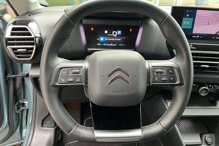 Blå Citroën ë-C4 fra 2021
