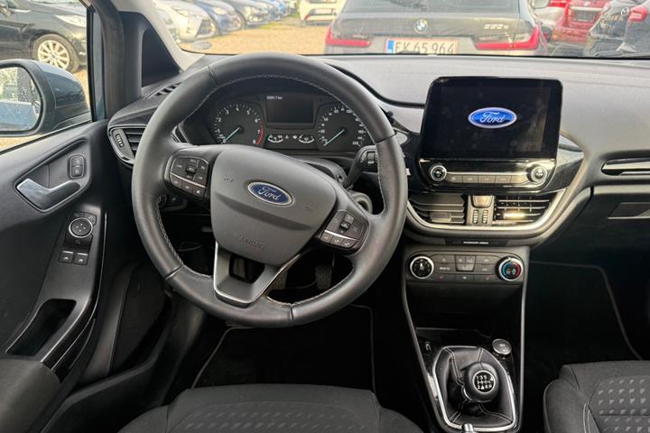 Grå Ford Fiesta fra 2019